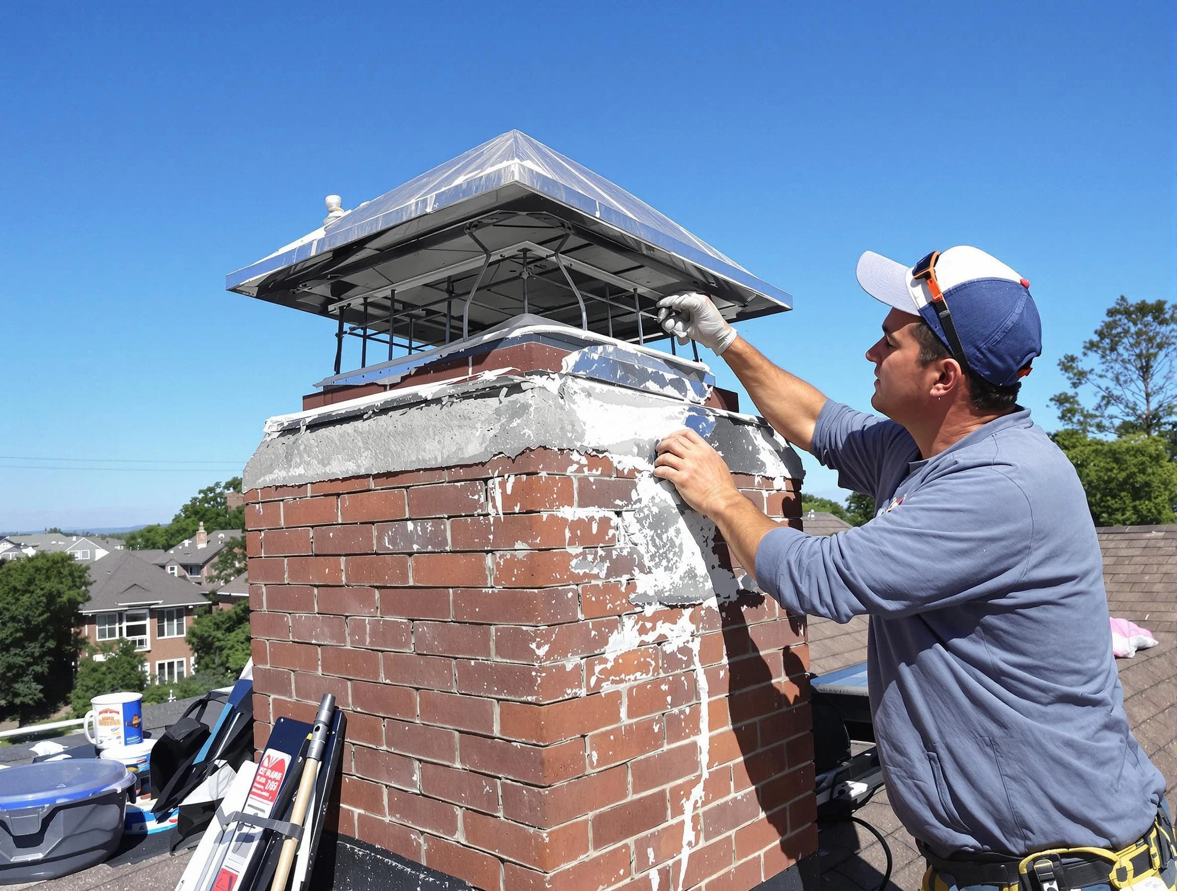 Chimney Crown Services service in Conyers, GA